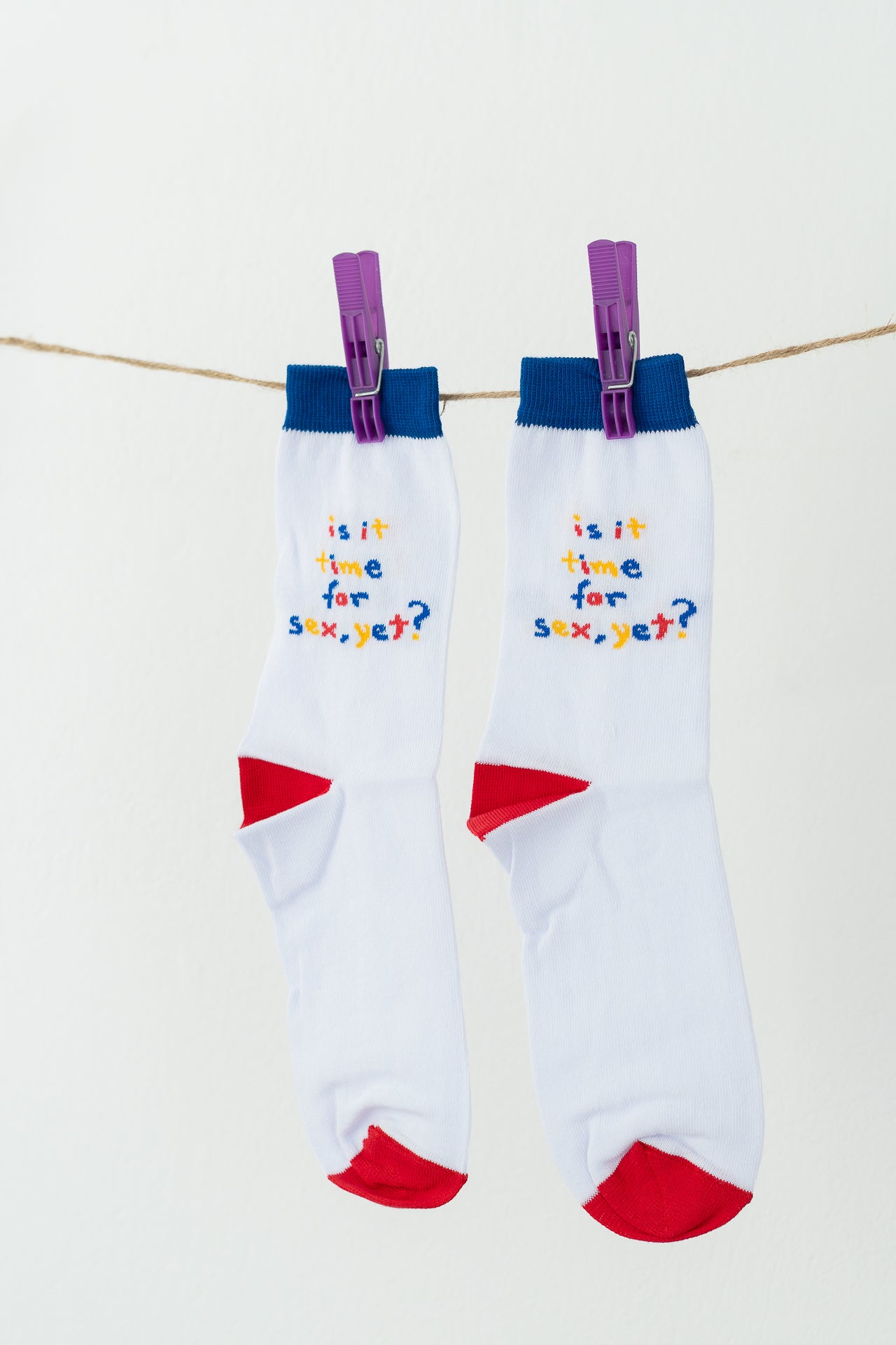 Is it time for sex yet? | Socks