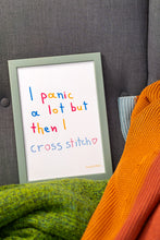 Φόρτωση εικόνας στο εργαλείο προβολής Συλλογής, Crossstitch &amp; panic | Poster
