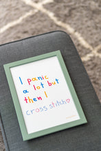 Φόρτωση εικόνας στο εργαλείο προβολής Συλλογής, Crossstitch &amp; panic | Poster
