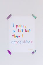 Φόρτωση εικόνας στο εργαλείο προβολής Συλλογής, Crossstitch &amp; panic | Poster
