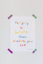 Load image into Gallery viewer, Reading &amp; Stalking | Poster
