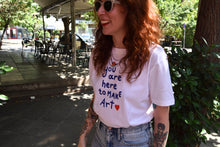 Load image into Gallery viewer, Make art | T-shirt
