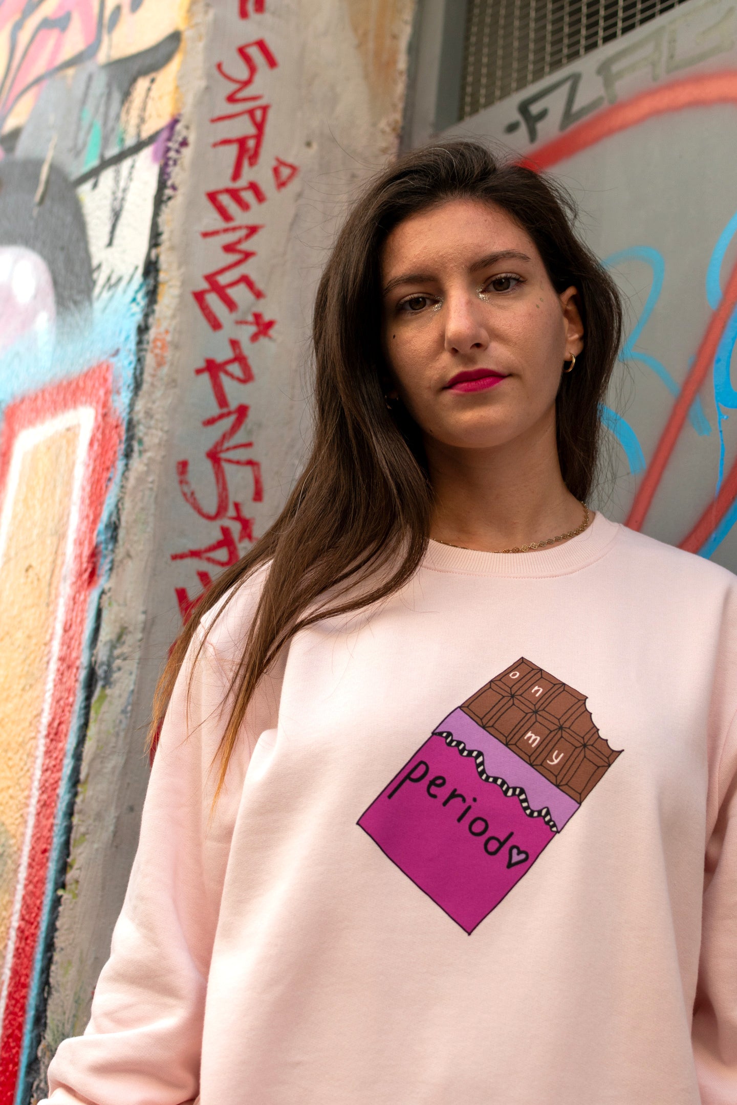 Period | Sweatshirt | Light Pink
