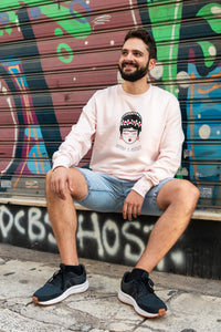 Frida | Light Pink  Unisex Sweatshirt