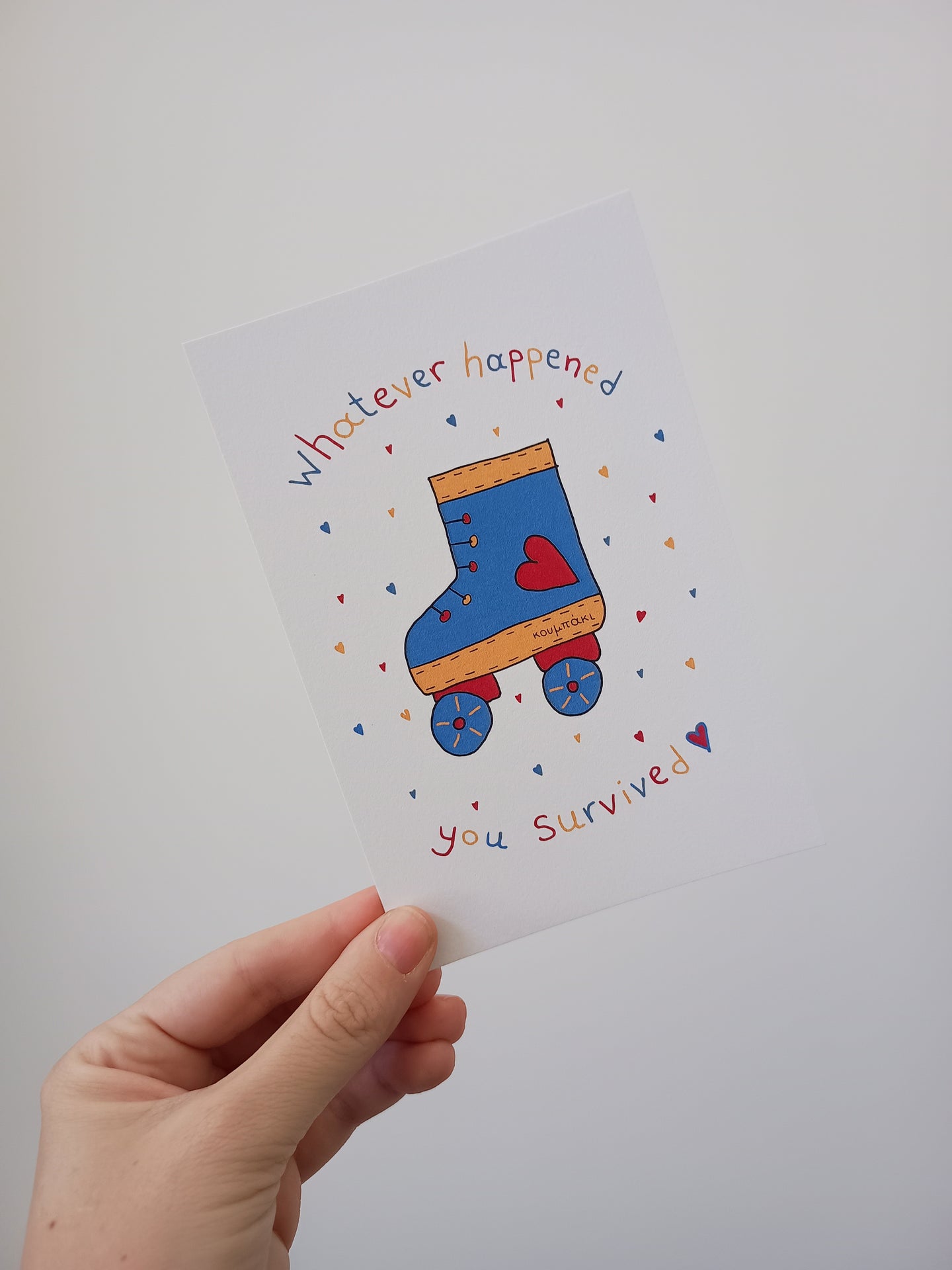 Whatever happened | Card