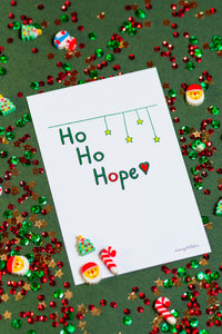 Ho ho hope | Card